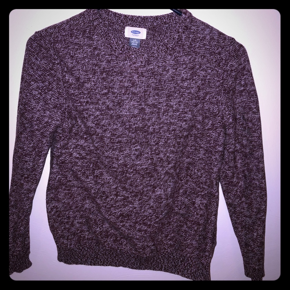 Boys maroon sweater